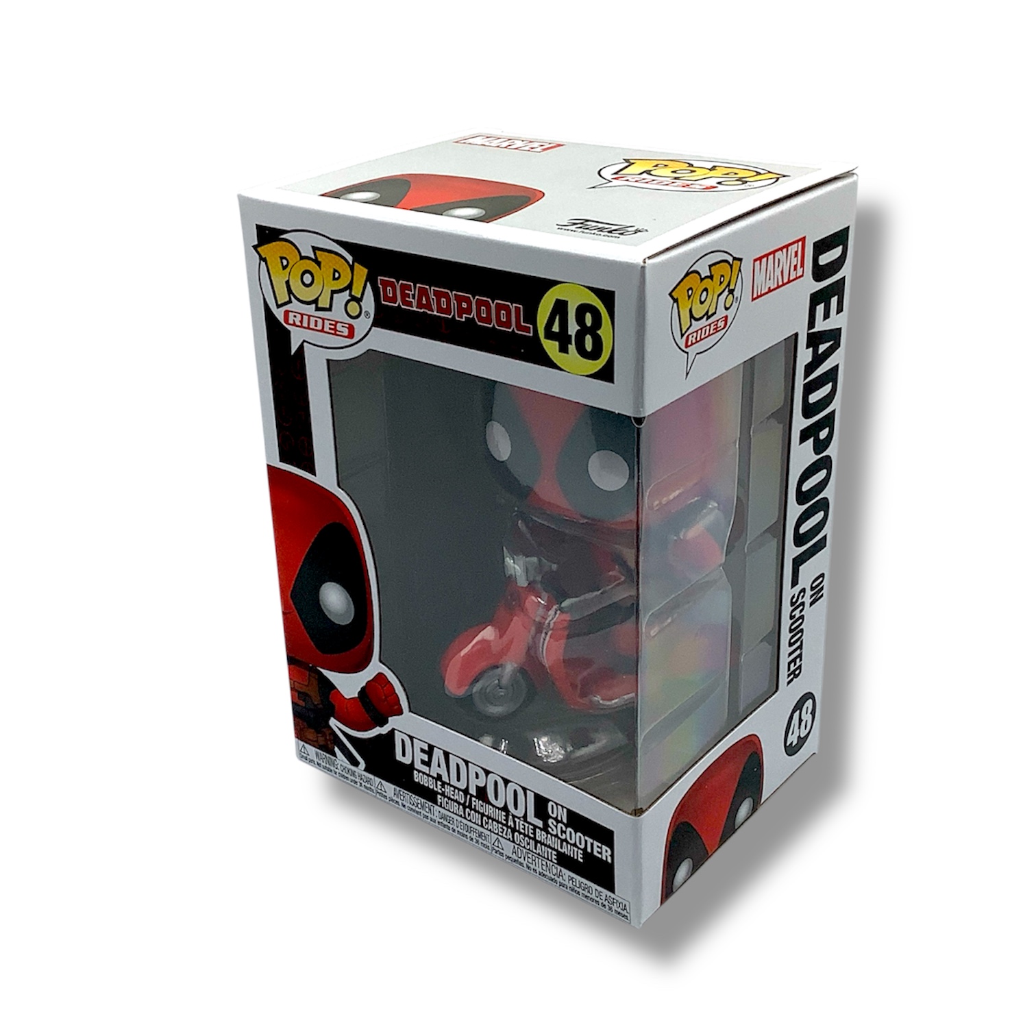 FUNKO POP 48 – DEADPOOL on scooter – La Fortezza del Fumetto
